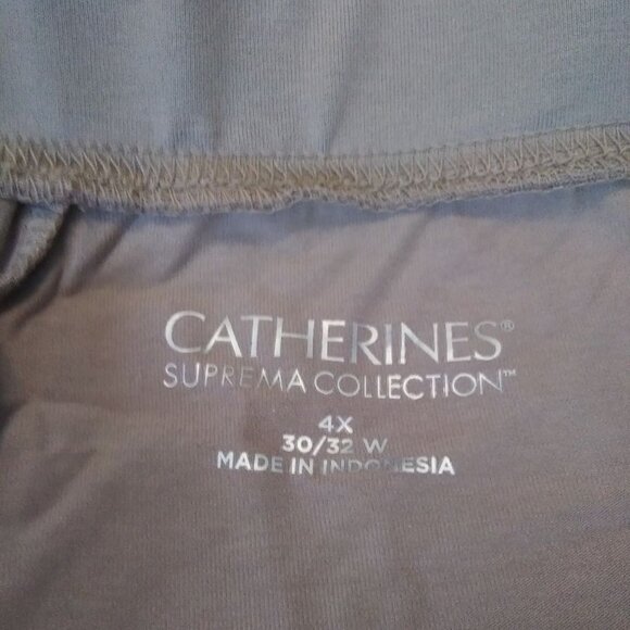 Catherines Khaki Suprema Pants- 4X- NWT - Picture 4 of 4